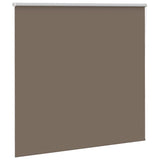 ZNTS Roller Blind Blackout Coffee 150x175 cm Fabric Width 146.6 cm Polyester 4011034