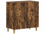 Bathroom Storage Cainet DELFT Smoked Oak 59.5 x 31 x 80 cm 897060
