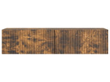 Wall-Mounted TV Cabinet Wall-mounted Smoked Oak 98 x 31 x 30 cm 898560