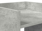 Plant Stand with Shelf 2 pcs Concrete Grey 30 x 30 x 100 cm 899569