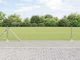 Welded Wire Fence with Concrete Base 10 x 0.4 m 3351290