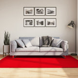 Rug HUARTE Short Pile Soft and Washable Red 140x200 cm 375172