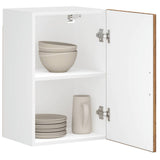 Kitchen Wall Cabinet Porto Old Wood Engineered Wood 854035