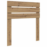 Bed Frame Artisian Oak 90 x 200 cm Solid Pine Wood 3411462