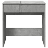 Dressing Table with Mirror Concrete Grey 73x46.5x120 cm 848223