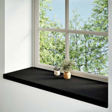 Window Sills 2 pcs Brown Black 110x40x2 cm Solid Wood Oak 4009201