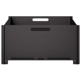 Fire Pit Black 60 x 60 x 30 cm Steel 8012590