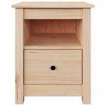Bedside Cabinets 2 pcs 40x35x49 cm Solid Wood Pine 813710