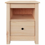 Bedside Cabinet 40x35x49 cm Solid Wood Pine 813709