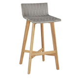 5 Piece Outdoor Dining Set Solid Acacia Wood 44222