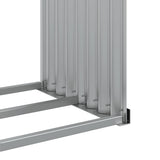 Log Holder Anthracite 120x45x140 cm Galvanised Steel 364561