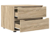 Storage Cabinet 60 x 48 x 57 cm Engineered Wood Sonoma Oak 888829