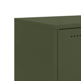 Sideboard Olive Green 68x39x72 cm Steel 846660
