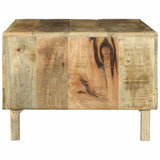 Coffee Table Brown 90 x 50 x 35 cm Solid Mango Wood 4104533