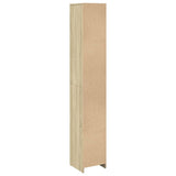 Bathroom Cabinet Sonoma Oak 30x30x183.5 cm Engineered Wood 849602
