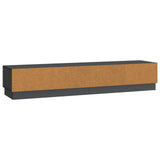 TV Cabinet with Drawer Black 147 x 34.5 x 27 cm Engineered Wood 895396