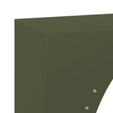 Firewood Rack Olive Green 50x23x100 cm Cold-rolled steel 864184