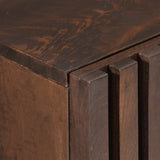 Bathroom Sink Cabinet 62x34x58 cm Brown Solid Wood Mango 377531