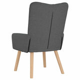 Armchair Dark Grey 63 x 67 x 94 cm Fabric 42001825
