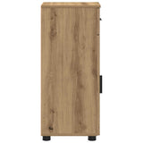 Bathroom Cabinet with Drawer Artisan Oak 30 x 35 x 80 cm 883333