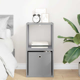 Bedside Table Grey Sonoma 35 x 32 x 68.5 cm Engineered Wood 8000638