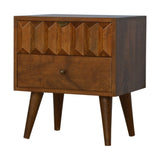 Chestnut Prism Bedside IN691