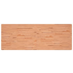 Basin Shelf Wall Mounted Steel and Solid Wood Beech 3302457