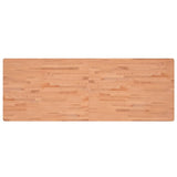 Basin Shelf Wall Mounted Steel and Solid Wood Beech 3302457