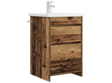 Bathroom Vanity with Sink Old Wood 42 x 40 x 84.5 cm 890726
