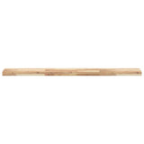 Floating Shelves 2 pcs 160x20x4 cm Untreated Solid Wood Acacia 3279440