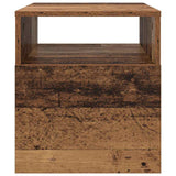 End Table 2 pcs Old Wood 40.5 x 40 x 45 cm Engineered Wood 890925