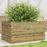 Garden Planter 90x60x46 cm Impregnated Wood Pine 3282458