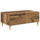 Coffee Table Old Wood 90 x 50 x 35 cm Engineered Wood 881192