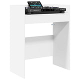DJ Table White 102 x 45 x 102 cm Engineered Wood 8006740