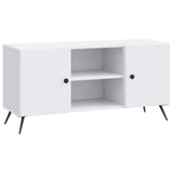 TV Cabinet White 102 x 34.5 x 50 cm Engineered Wood 895615