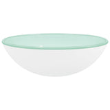 Basin Tempered Glass 42x14 cm White 345251