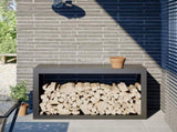 Firewood Rack Anthracite 100x40x60 cm Steel 850984