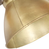Industrial Wall Lamp Brass 45x25 cm E27 320508
