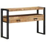 Console Table Brown 120 x 33 x 75 cm Solid Mango Wood 4102739