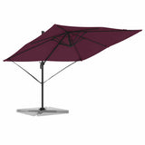 Roma Parasol Red 286 x 284 x 265 cm Aluminium and Polyester 42003341