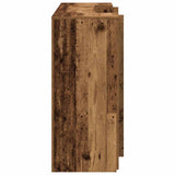 Reception Desk Old Wood 180x50x103.5 cm Engineered Wood 3324176