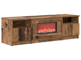Electric Fireplace Old Wood 98 x 28.5 x 40.5 cm Engineered wood 8021197