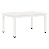 Coffee Table White 70 x 50 x 36 cm Solid Pine Wood 892764