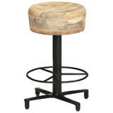 ZNTS Bar Stools 2 pcs 52 cm Solid Mango Wood 321963