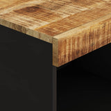 Side Cabinet 85x33x107 cm Solid Wood Mango 352901