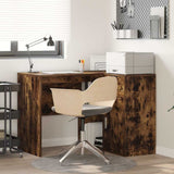 Corner Desk with Drawer Smoked Oak 102 x 88 x 75 cm 3337277