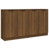 Sideboards 2 pcs Brown Oak 60x30x70 cm Engineered Wood 3115779