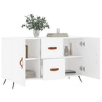 ZNTS Sideboard White 100x36x60 cm Engineered Wood 828140