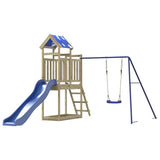 Outdoor Playset Impregnated Wood Pine 3279078