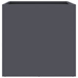 Planter Anthracite 42x40x39 cm Steel 841551